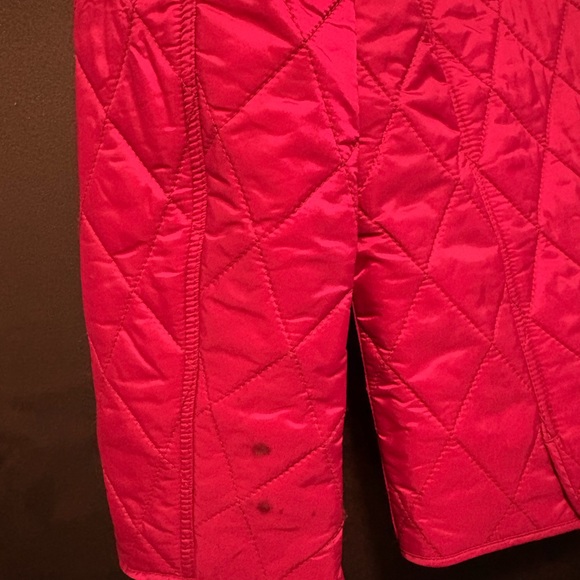 Girls size 10 Burberry quilted coat - Picture 6 of 13